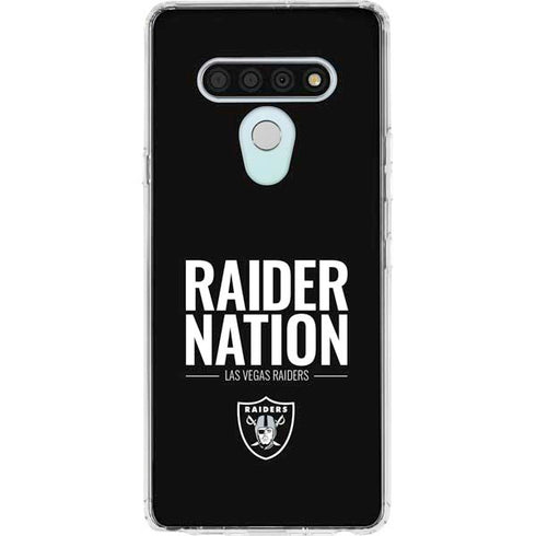 NFL Las Vegas Raiders Team Motto LG Stylo 6 Clear Case
