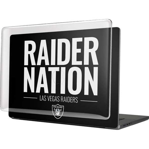 NFL Las Vegas Raiders Team Motto MacBook Pro 16in (2021-25) Case plus Skin
