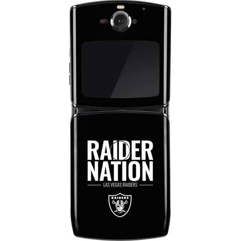 NFL Las Vegas Raiders Team Motto Motorola RAZR Skin