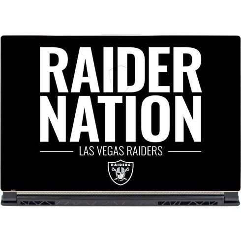 NFL Las Vegas Raiders Team Motto MSI GS65 Stealth Laptop Skin