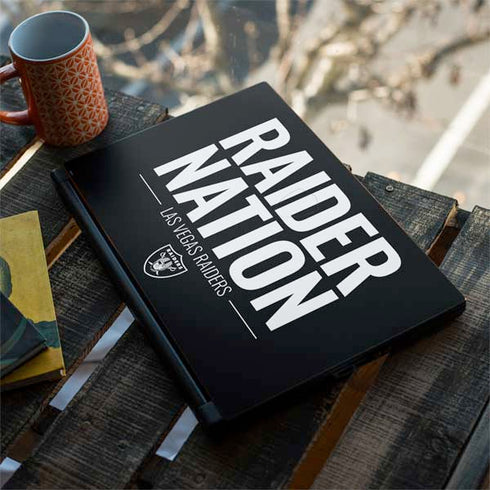 NFL Las Vegas Raiders Team Motto MSI GS65 Stealth Laptop Skin