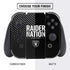 NFL Las Vegas Raiders Team Motto Nintendo Switch Bundle Skin