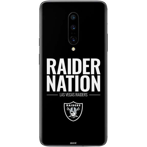 NFL Las Vegas Raiders Team Motto OnePlus 7 Pro Skin