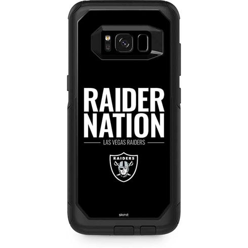 NFL Las Vegas Raiders Team Motto Otterbox Commuter Galaxy Skin
