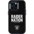 NFL Las Vegas Raiders Team Motto Otterbox Defender iPhone Skin