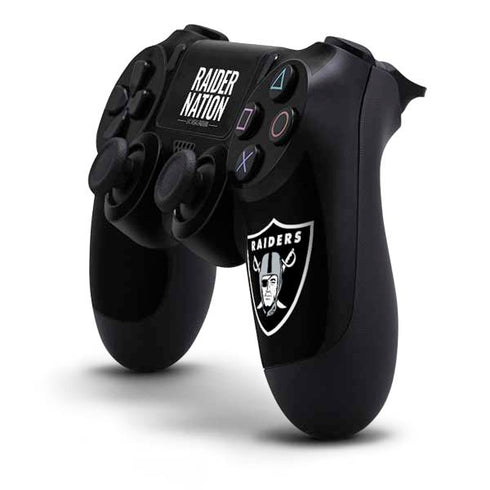 NFL Las Vegas Raiders Team Motto PS4 Controller Skin