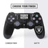 NFL Las Vegas Raiders Team Motto PS4 Controller Skin