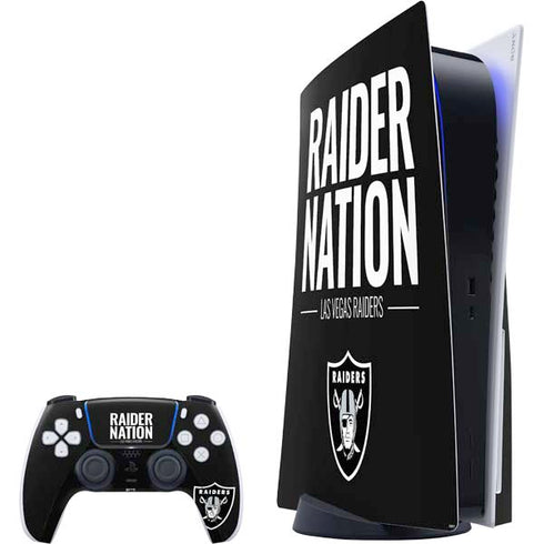 NFL Las Vegas Raiders Team Motto PS5 Bundle Skin