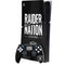 NFL Las Vegas Raiders Team Motto PS5 Slim Digital Edition Bundle Skin