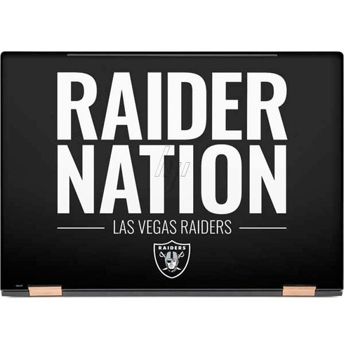 NFL Las Vegas Raiders Team Motto HP Spectre Skin