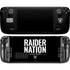 NFL Las Vegas Raiders Team Motto Steam Deck Handheld Gaming Computer Skin