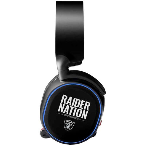 NFL Las Vegas Raiders Team Motto SteelSeries Arctis 5 Skin