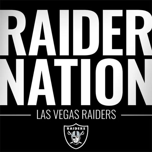 NFL Las Vegas Raiders Team Motto Surface Book 2 15in Skin