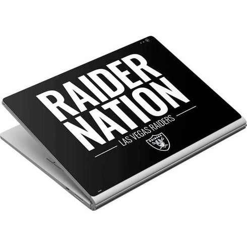 NFL Las Vegas Raiders Team Motto Surface Book Skin