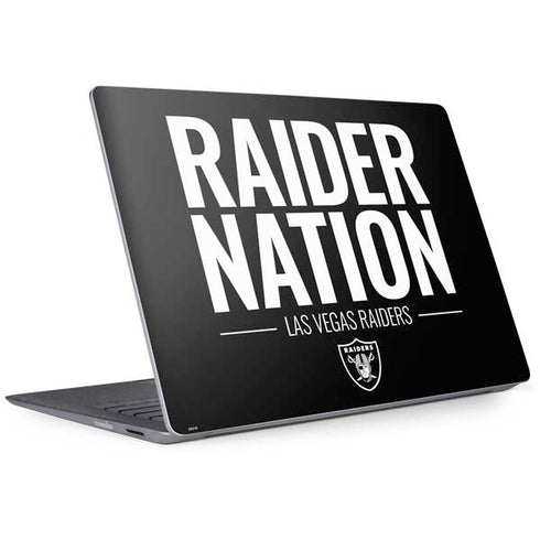 NFL Las Vegas Raiders Team Motto Surface Laptop 2 Skin