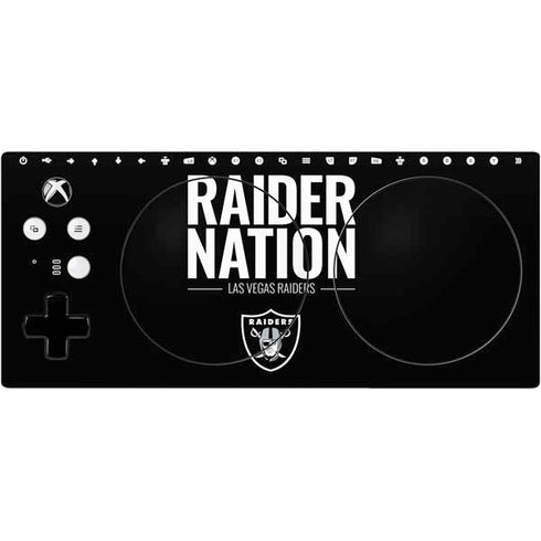 NFL Las Vegas Raiders Team Motto Xbox Adaptive Controller Skin