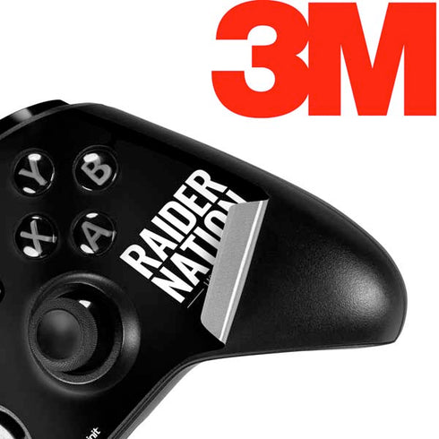 NFL Las Vegas Raiders Team Motto Xbox One Elite Controller Skin