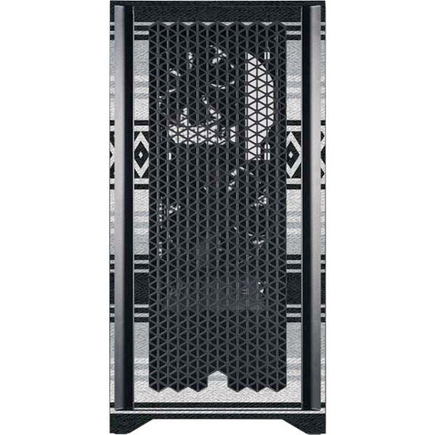 NFL Las Vegas Raiders Trailblazer Corsair 4000D Tempered Glass Mid-Tower ATX Case Skin