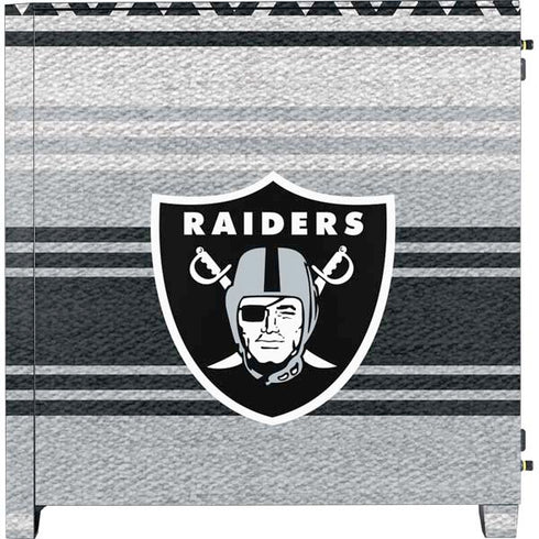 NFL Las Vegas Raiders Trailblazer Corsair 4000D Tempered Glass Mid-Tower ATX Case Skin