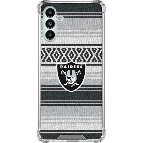 NFL Las Vegas Raiders Trailblazer Galaxy A13 5G Clear Case