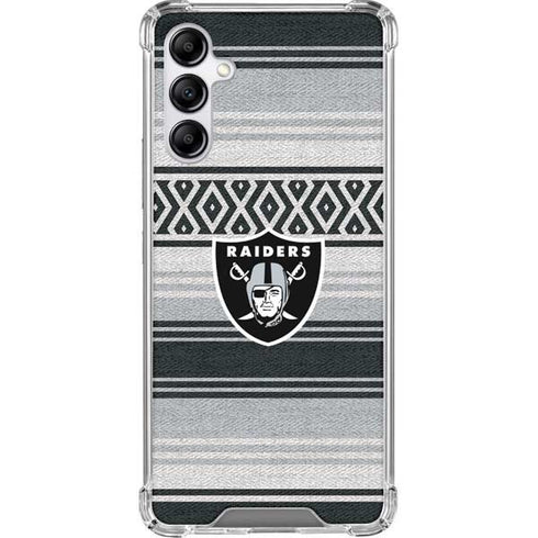 NFL Las Vegas Raiders Trailblazer Galaxy A14 5G Clear Case