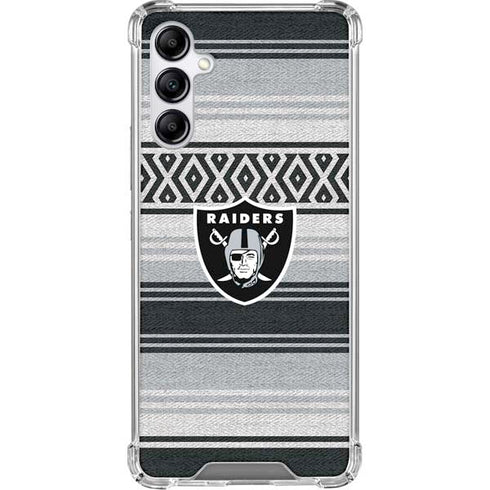NFL Las Vegas Raiders Trailblazer Galaxy A15 5G Clear Case