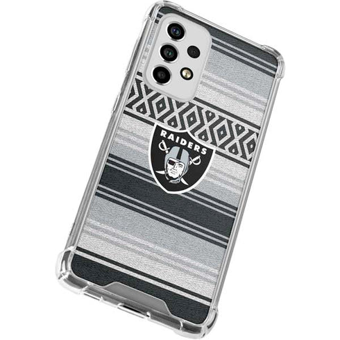 NFL Las Vegas Raiders Trailblazer Galaxy A53 5G Clear Case