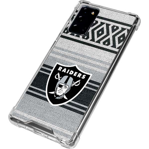 NFL Las Vegas Raiders Trailblazer Galaxy Note20 5G Clear Case