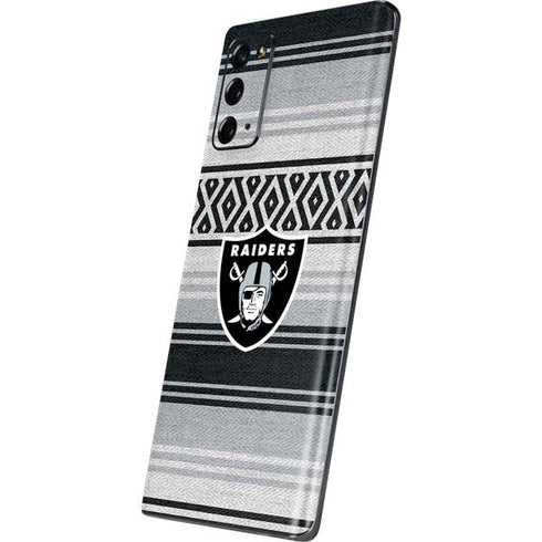 NFL Las Vegas Raiders Trailblazer Galaxy Note20 5G Skin