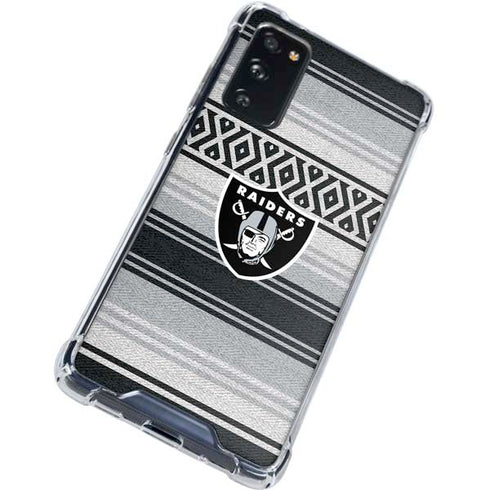 NFL Las Vegas Raiders Trailblazer Galaxy S20 FE Clear Case