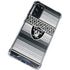 NFL Las Vegas Raiders Trailblazer Galaxy S20 FE Clear Case