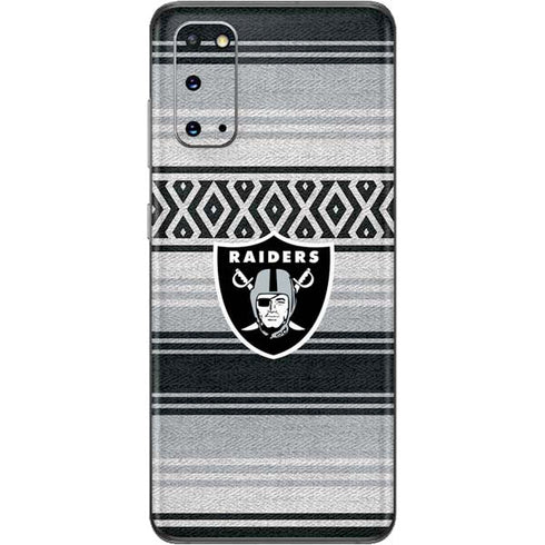 NFL Las Vegas Raiders Trailblazer Galaxy S20 Skin