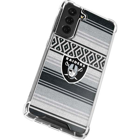 NFL Las Vegas Raiders Trailblazer Galaxy S21 FE Clear Case