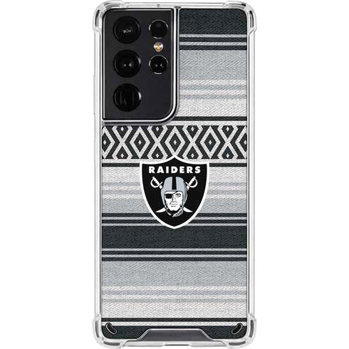 NFL Las Vegas Raiders Trailblazer Galaxy S21 Ultra 5G Clear Case