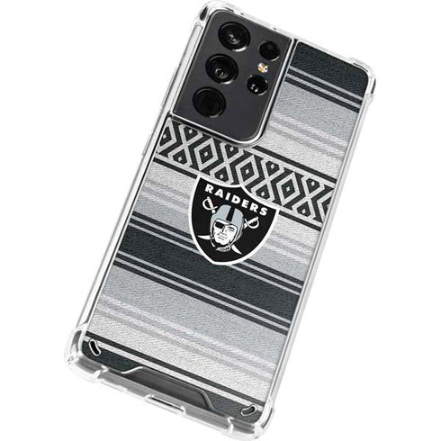 NFL Las Vegas Raiders Trailblazer Galaxy S21 Ultra 5G Clear Case