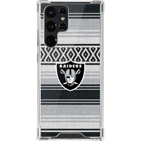 NFL Las Vegas Raiders Trailblazer Galaxy S22 Ultra Clear Case