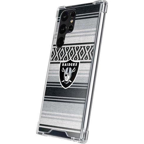 NFL Las Vegas Raiders Trailblazer Galaxy S22 Ultra Clear Case
