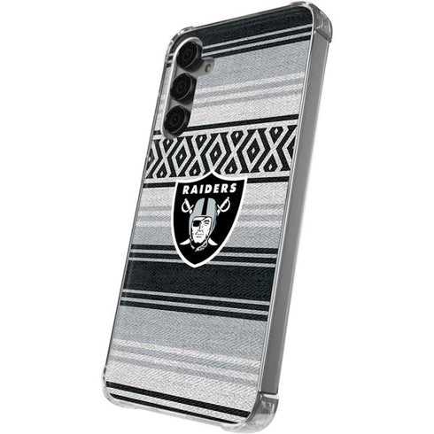 NFL Las Vegas Raiders Trailblazer Galaxy S24 Plus Clear Case