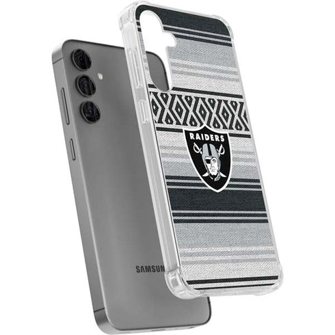 NFL Las Vegas Raiders Trailblazer Galaxy S24 Plus Clear Case