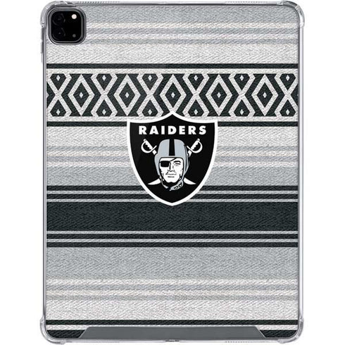 NFL Las Vegas Raiders Trailblazer iPad Pro 12.9in (2020) Clear Case