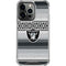 NFL Las Vegas Raiders Trailblazer iPhone 13 Pro Clear Case