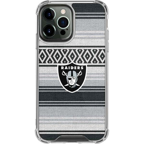 NFL Las Vegas Raiders Trailblazer iPhone 13 Pro Max Clear Case
