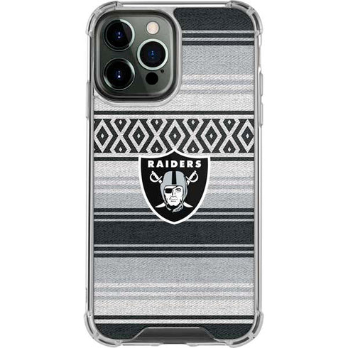 NFL Las Vegas Raiders Trailblazer iPhone 15 Pro Max Clear Case