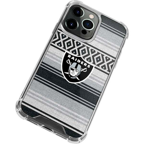 NFL Las Vegas Raiders Trailblazer iPhone 15 Pro Max Clear Case