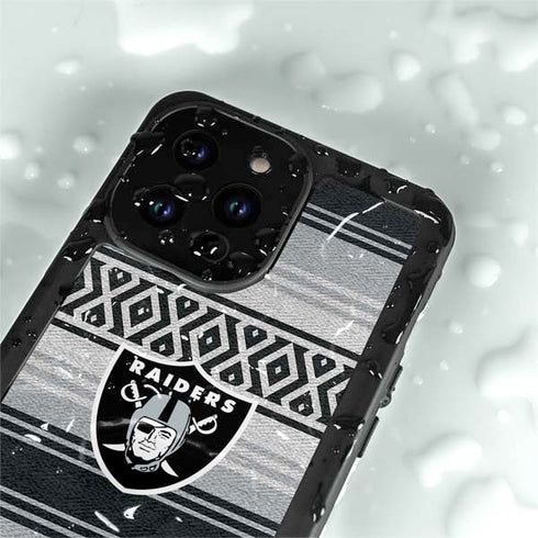 NFL Las Vegas Raiders Trailblazer iPhone 14 Pro Max Waterproof Case