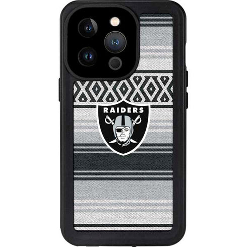NFL Las Vegas Raiders Trailblazer iPhone 14 Pro Waterproof Case