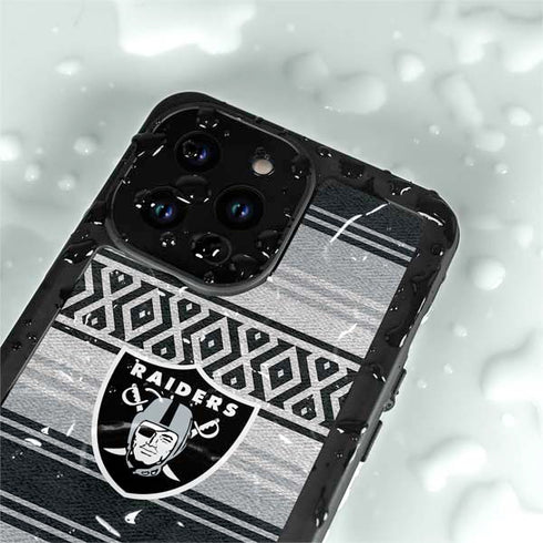 NFL Las Vegas Raiders Trailblazer iPhone 14 Pro Waterproof Case
