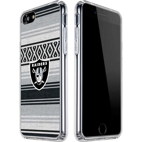 NFL Las Vegas Raiders Trailblazer iPhone SE (2nd & 3rd Gen) Clear Case