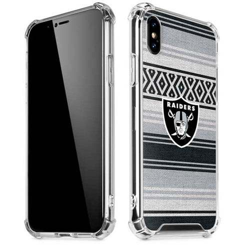 NFL Las Vegas Raiders Trailblazer iPhone XS Max Clear Case