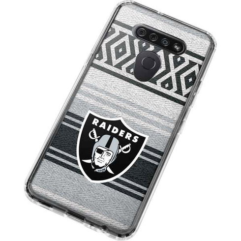 NFL Las Vegas Raiders Trailblazer LG K51/Q51 Clear Case